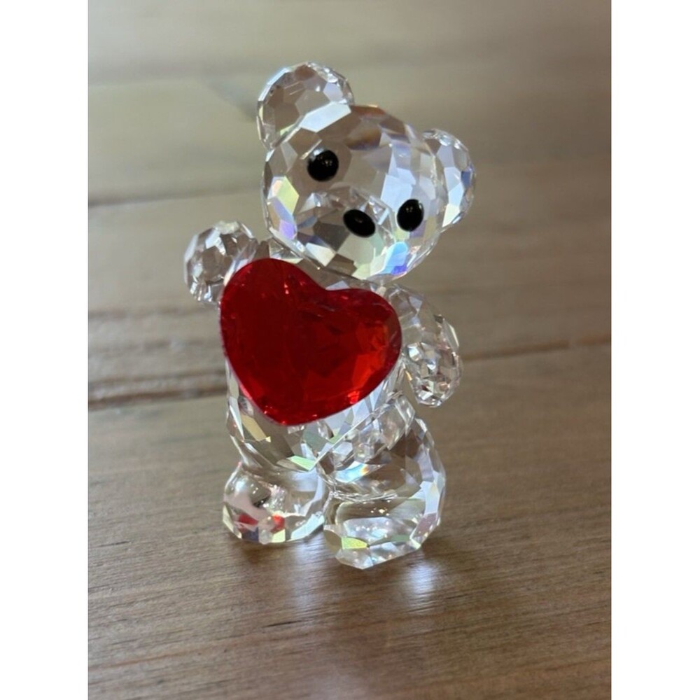 SWAROVSKI Crystal Kris Bear A Heart for You Used No Box